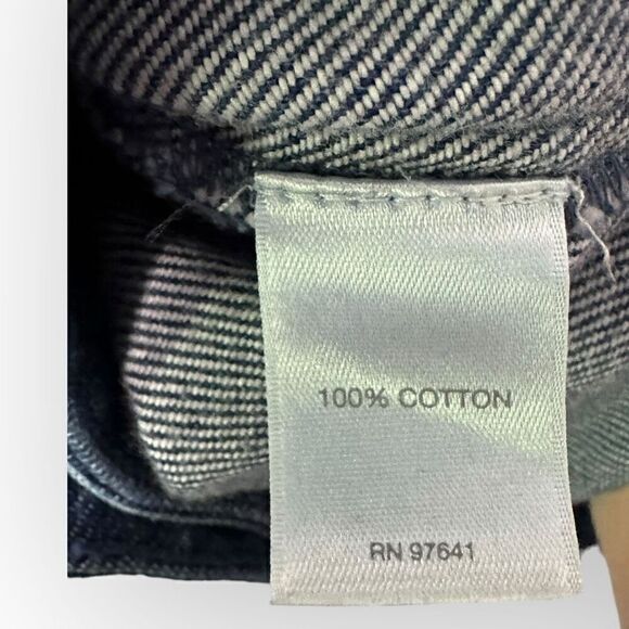 J Jill denim  Button-Down long sleeve Jean Jacket Size Small front pockets - Picture 6 of 7